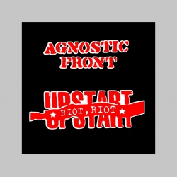 Agnostic Front potlačená nášivka rozmery cca. 12x12cm (po krajoch neobšívaná)